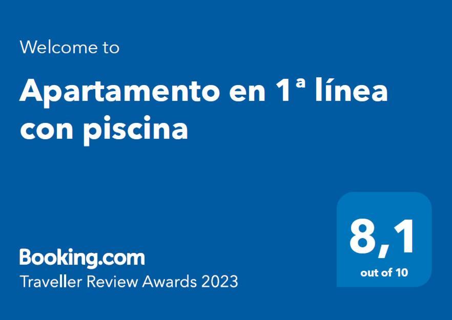Apartamento En 1ª Linea Con Piscina Alicante Exterior photo